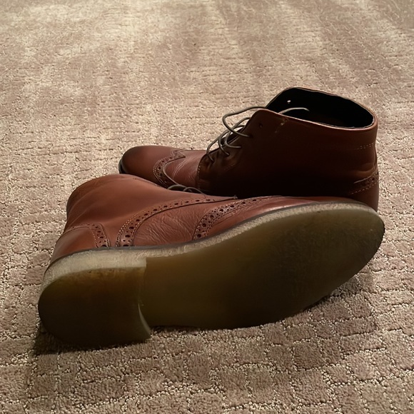 Men’s ASOS Brown Brogue boots size 8 - Picture 3 of 3